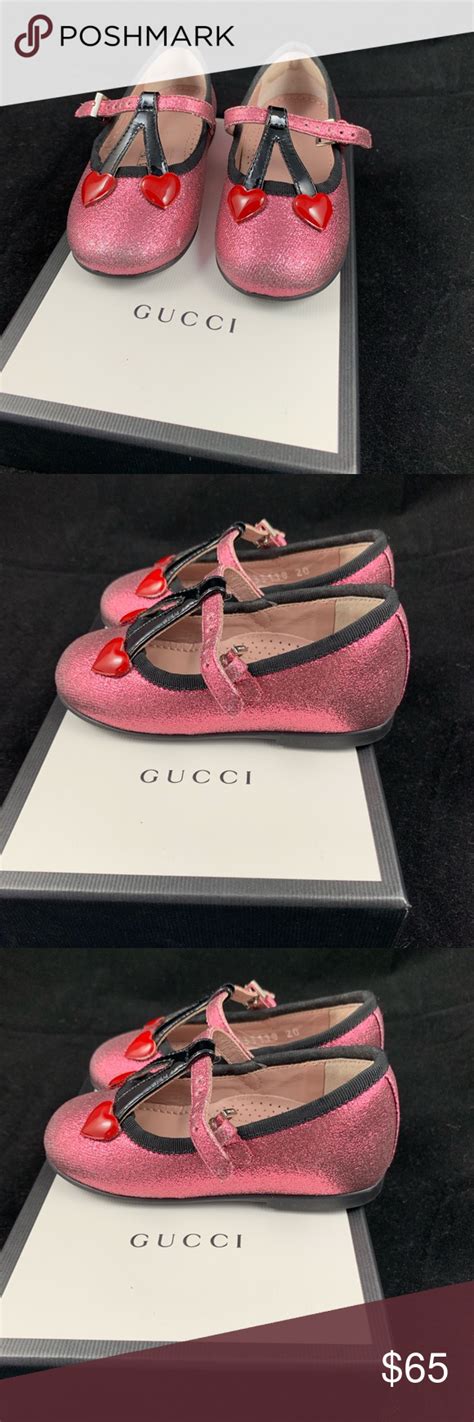 baby doll heels gucci|Gucci Baby Shoes .